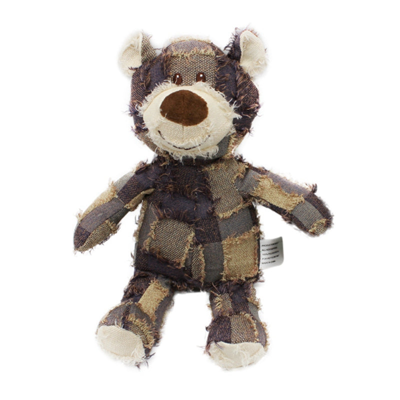 Plush Bear Squeak Dog Toy