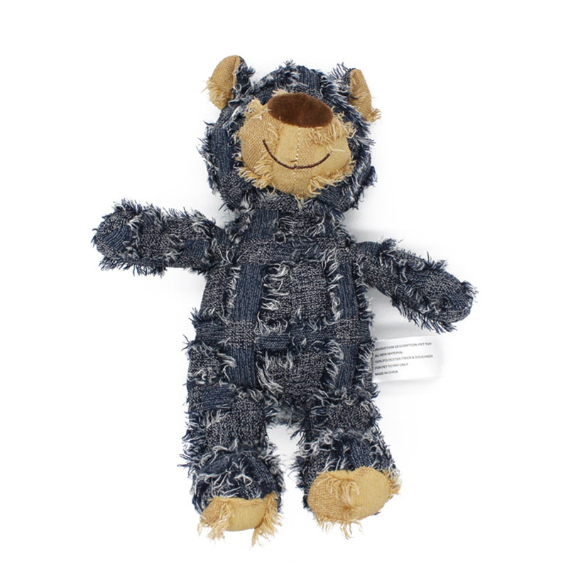 Plush Bear Squeak Dog Toy