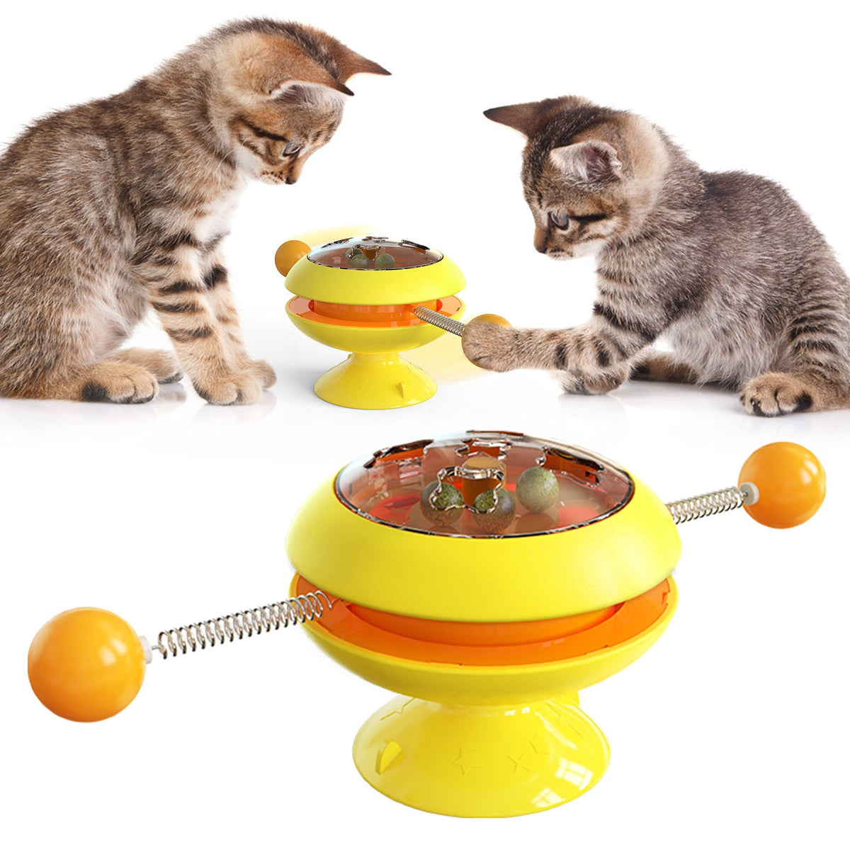 Rotating Catnip Cat Toy