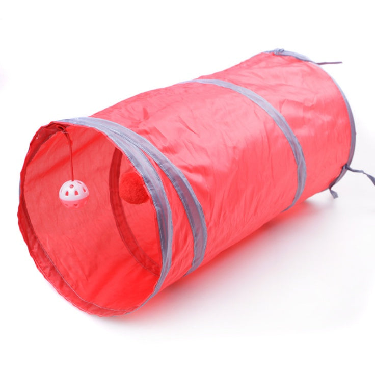 Foldable Two-Way Cat Tunnel