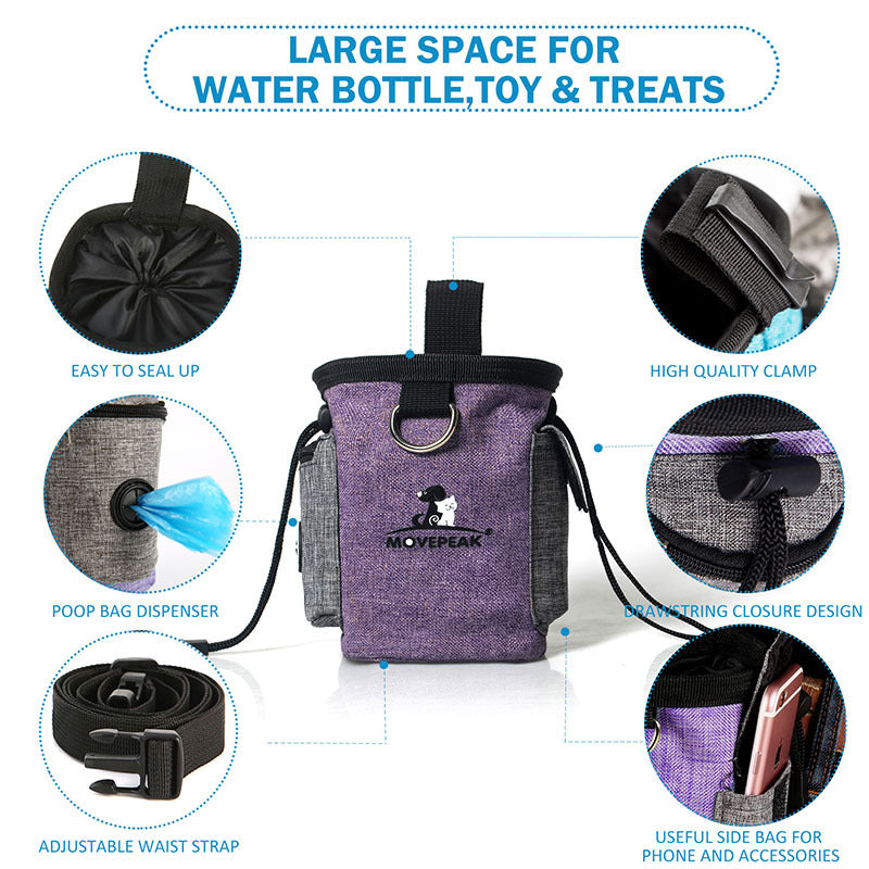 Portable Pet Training Treat Bag