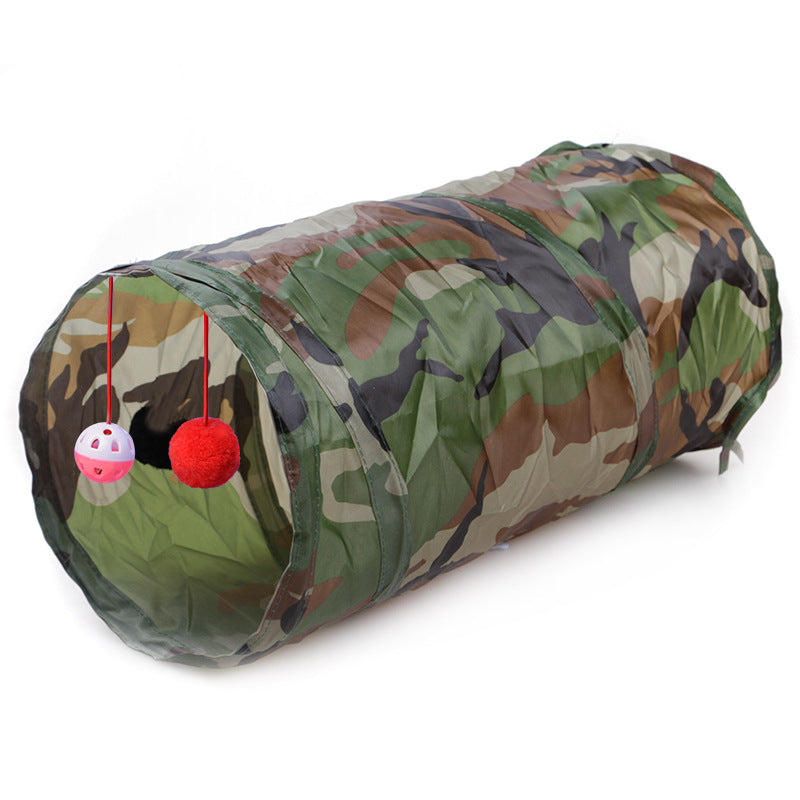 Foldable Two-Way Cat Tunnel
