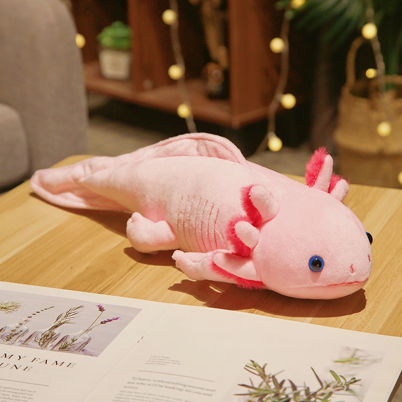 New stock hexagonal dinosaur simulation lizard salamander plush toy doll pillow