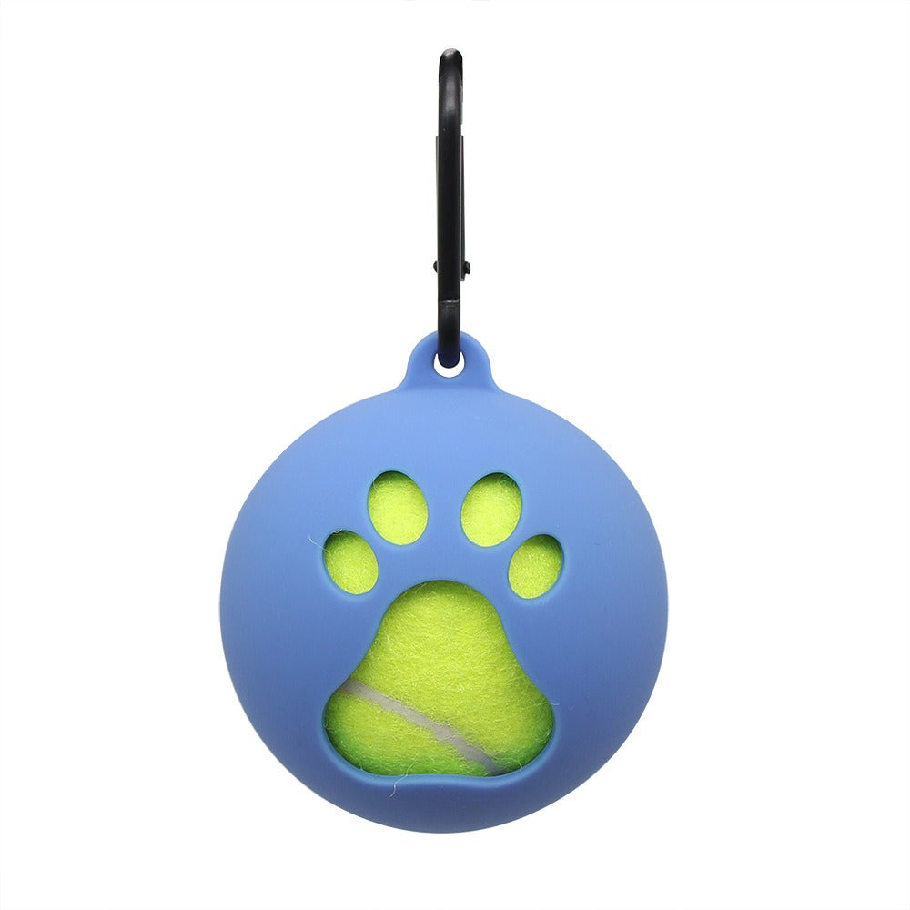Pet tennis rack tennis set toy ball stand portable hands-free dog walking supplies training ball cover