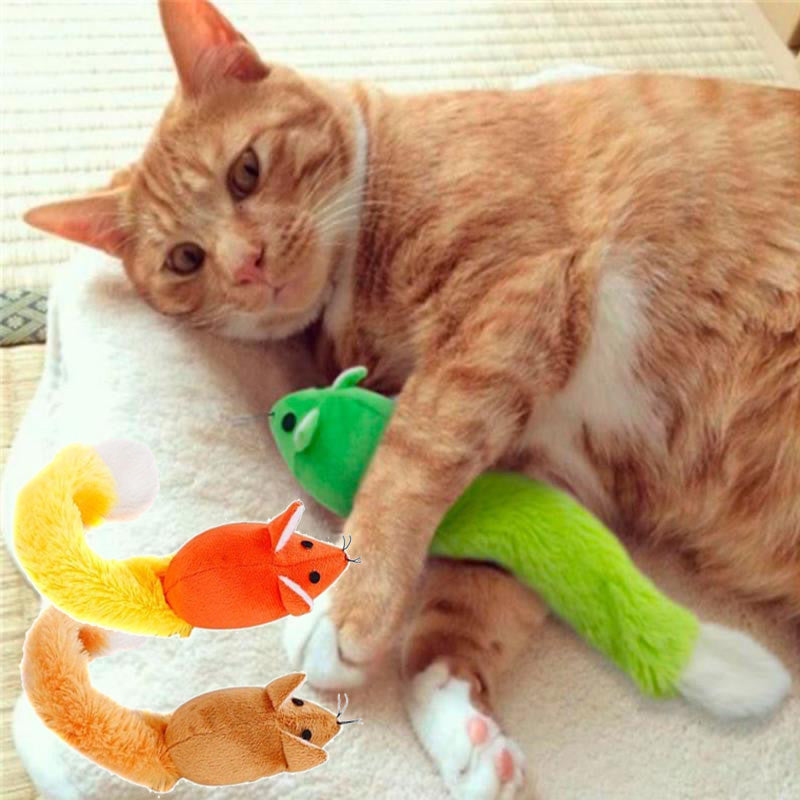 Long-Tail Mouse Cat Toy