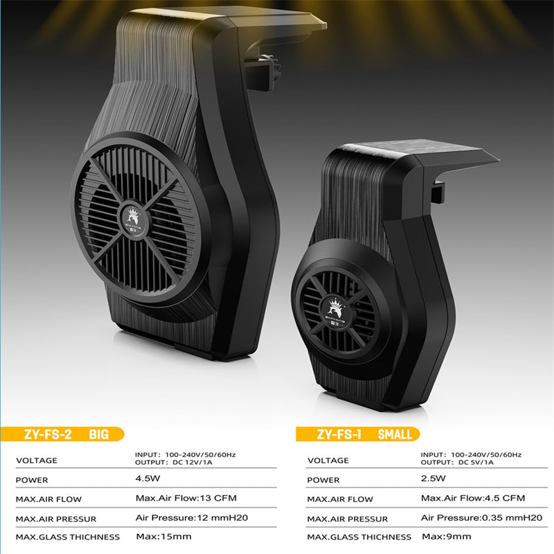 Aquarium Fish Tank Cooling Fan System Chiller Control Reduce Water Temperature Fan