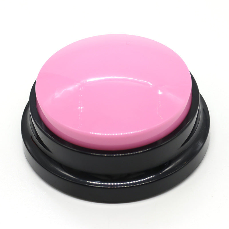 Dog Talking Button Pet Communication Key Sound Maker Cat Bell Toy Supplies Voice Recording Training Device