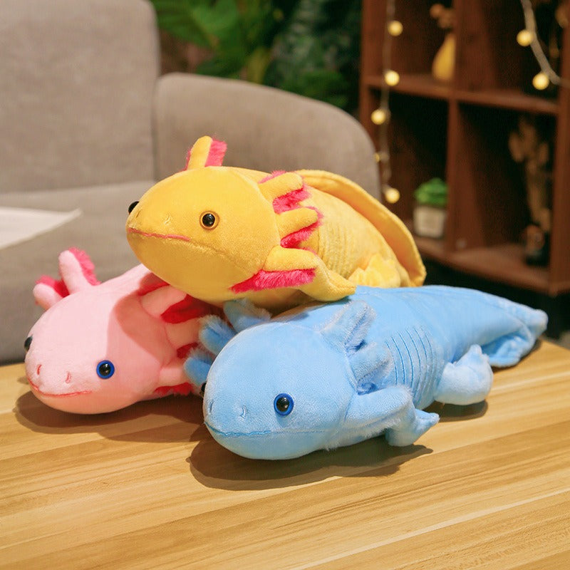 New stock hexagonal dinosaur simulation lizard salamander plush toy doll pillow