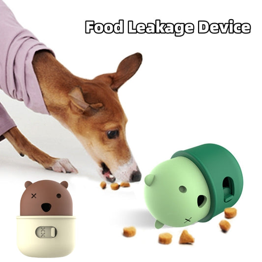 Interactive Treat-Dispensing Dog Ball (Natural Rubber)