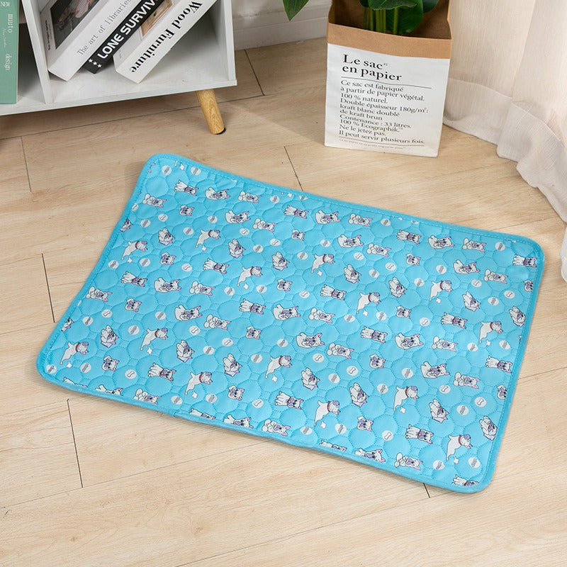Water Absorbing Pet Urine Pad Skid Resistant Easy Drying Cat Training Pad Washable Reusable Pet Urine Pad