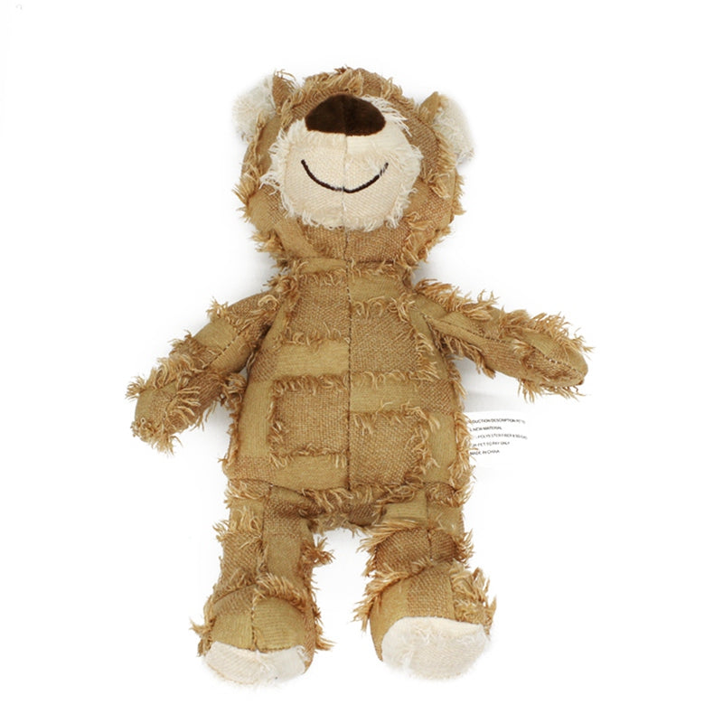 Plush Bear Squeak Dog Toy
