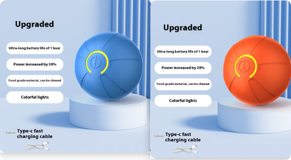 Automatic Jumping Light-Up Dog Ball