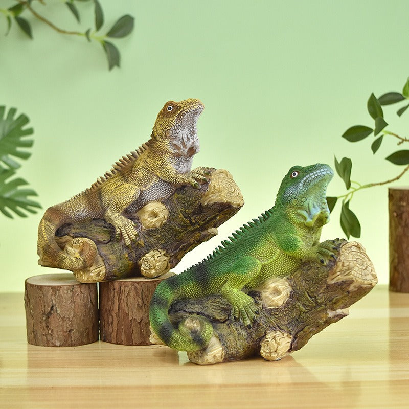 Lizard ornament home living room wine cabinet