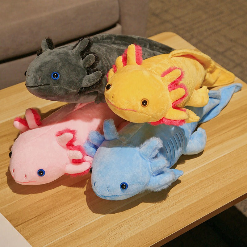New stock hexagonal dinosaur simulation lizard salamander plush toy doll pillow