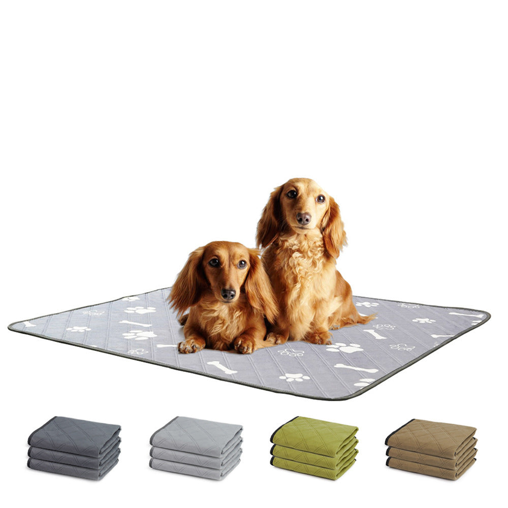Pet Diaper Pad Reusable Washable Dog Diaper Pad Absorbent Non-Slip Waterproof Diaper Pad Training Diaper Not Wet