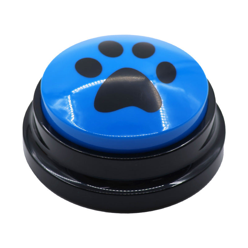 Dog Talking Button Pet Communication Key Sound Maker Cat Bell Toy Supplies Voice Recording Training Device