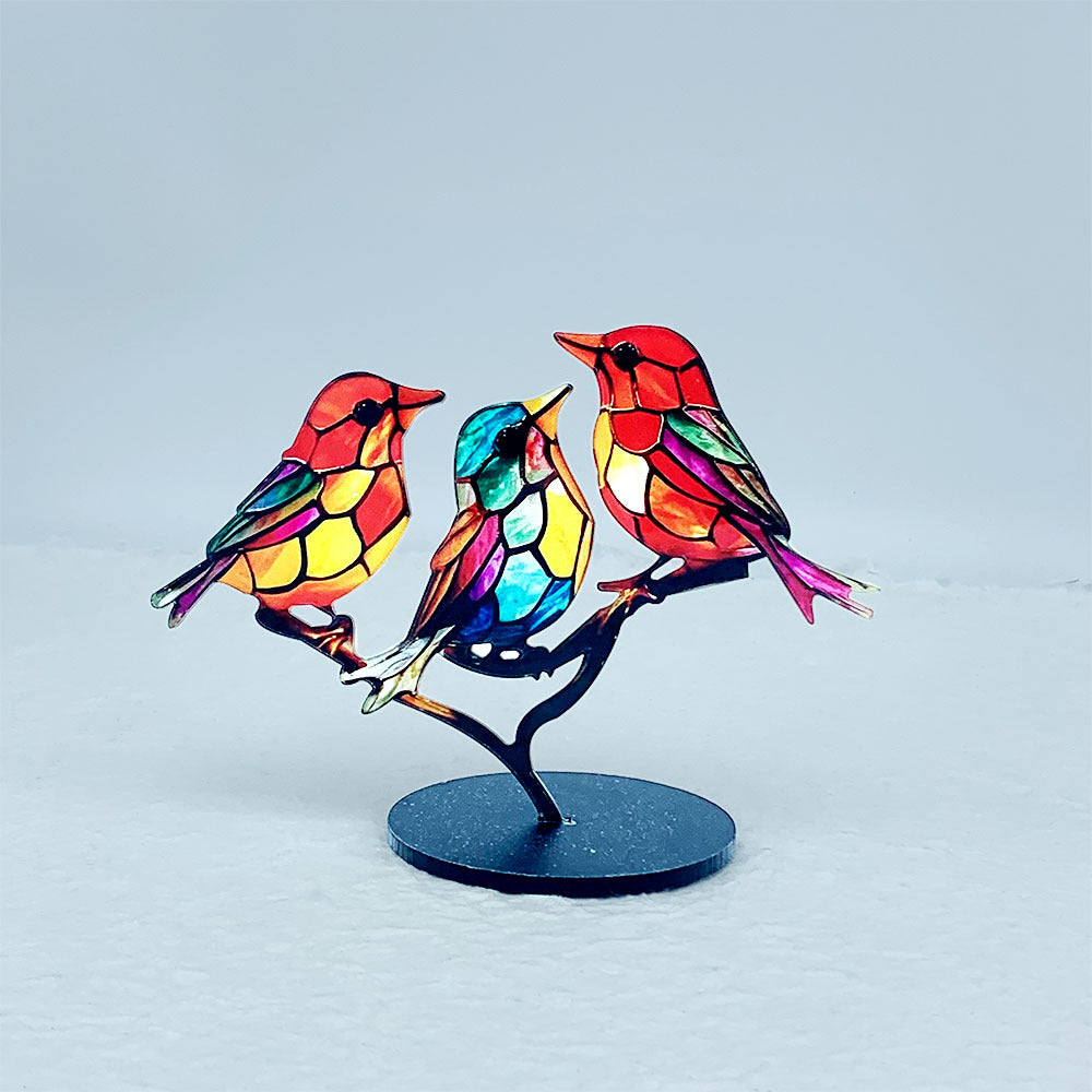 Zibi animal bird ornaments home decoration ornaments flowers bird pendants acrylic home