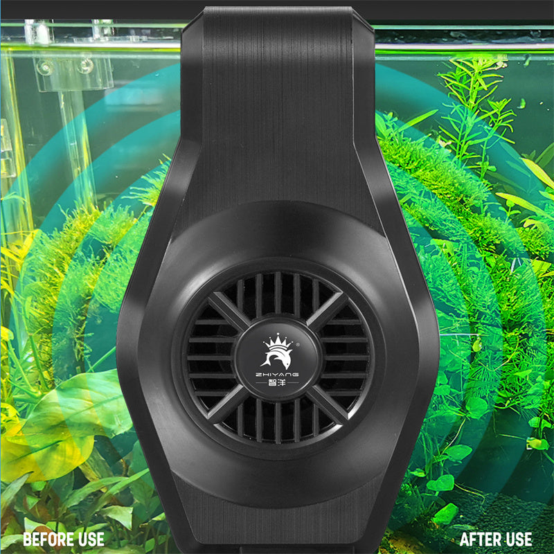 Aquarium Fish Tank Cooling Fan System Chiller Control Reduce Water Temperature Fan