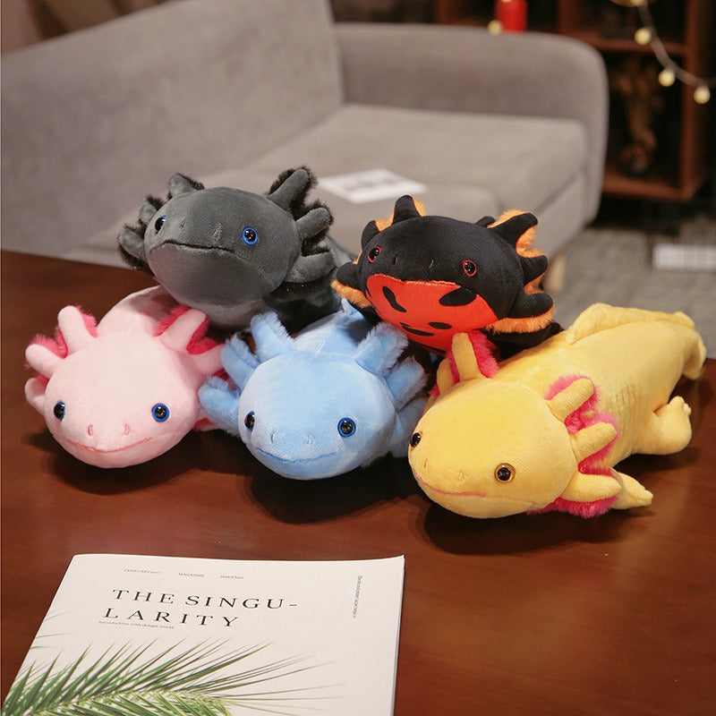 New stock hexagonal dinosaur simulation lizard salamander plush toy doll pillow