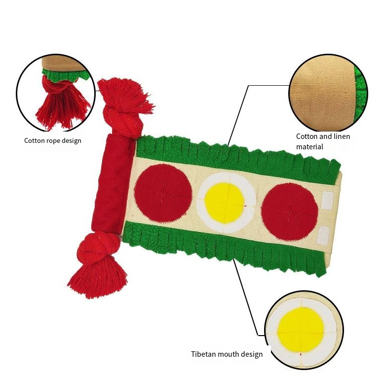 Sniffing mat for dog training sniffing mat for foraging hiding food olfactory training, vocal dog toys