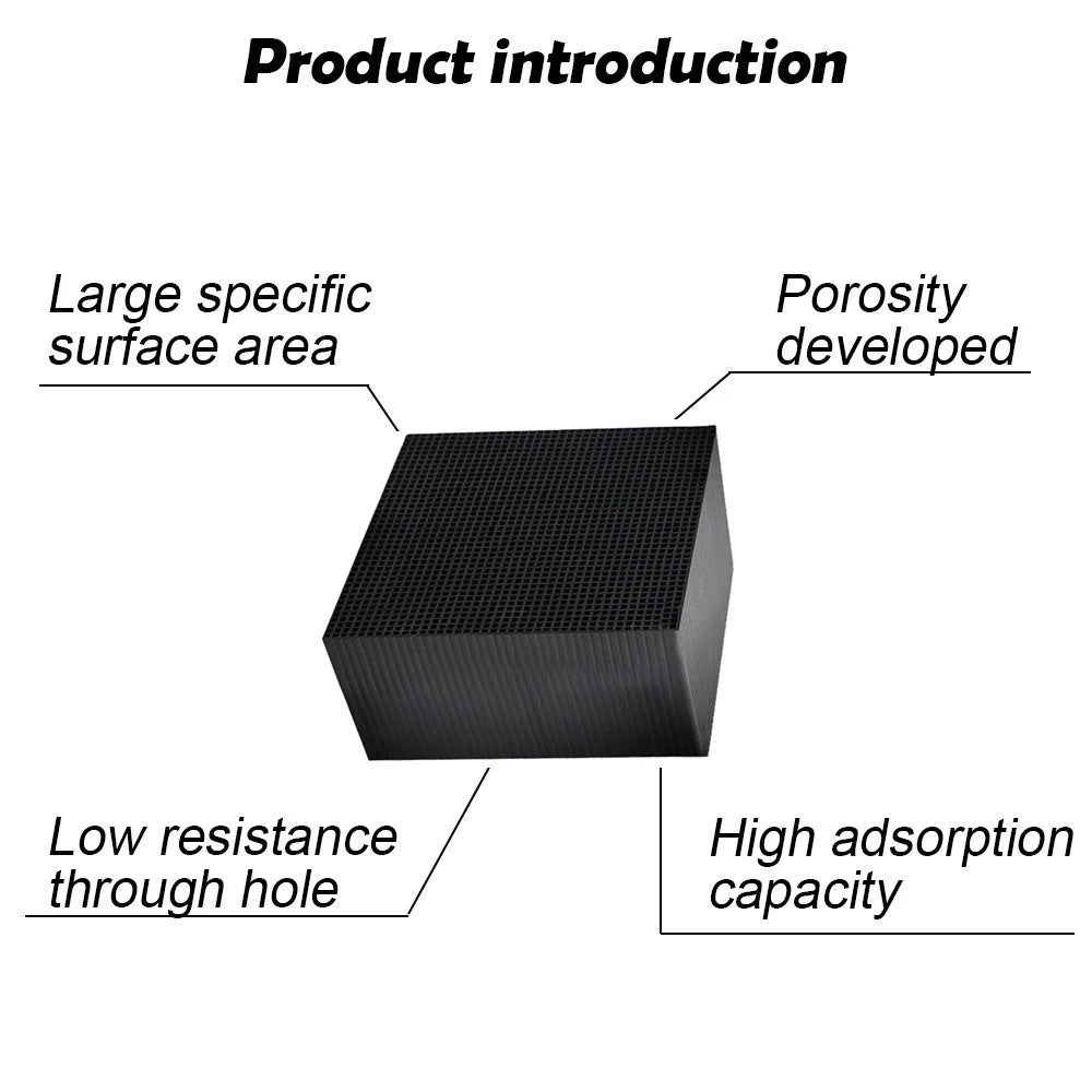 Activated Carbon Water Filter Eco-Aquarium Water Purifier Cube Honeycomb Ultra Strong Filtration Filter Media Air purification