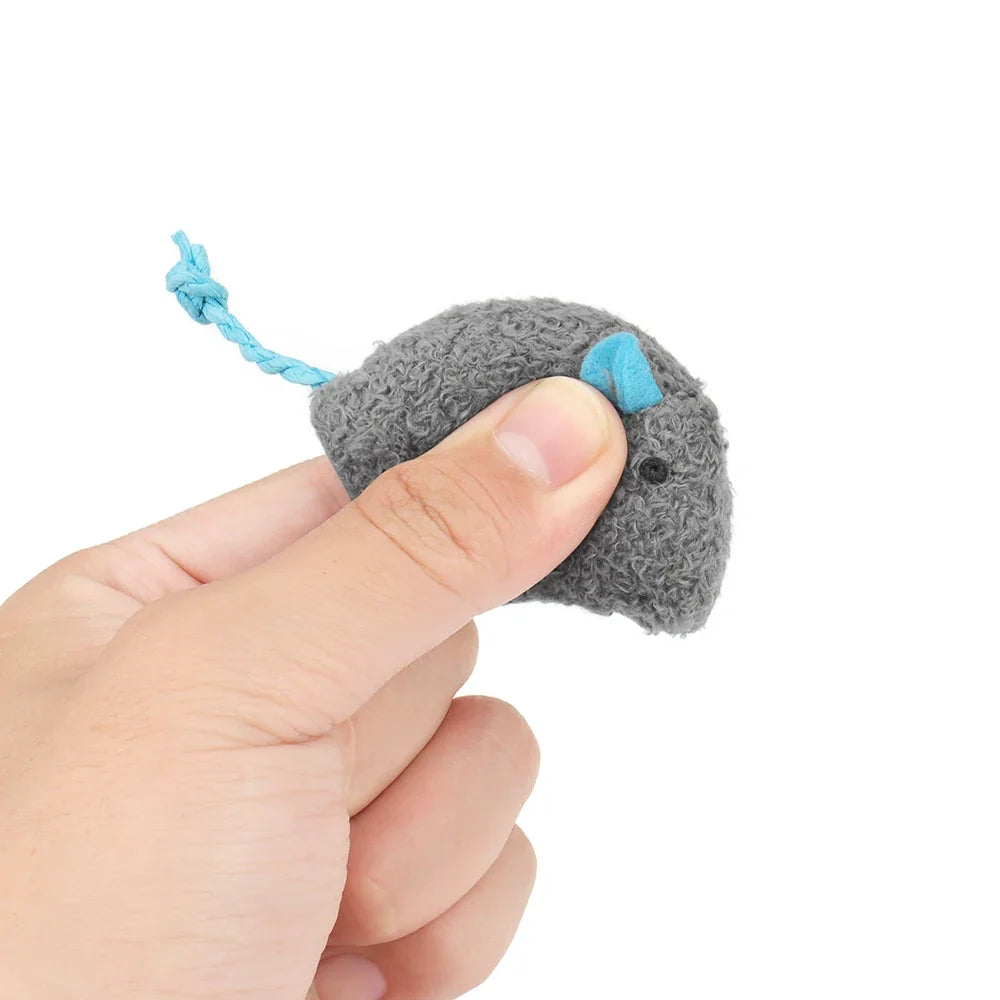Catnip Mouse Toys (12-Pack)