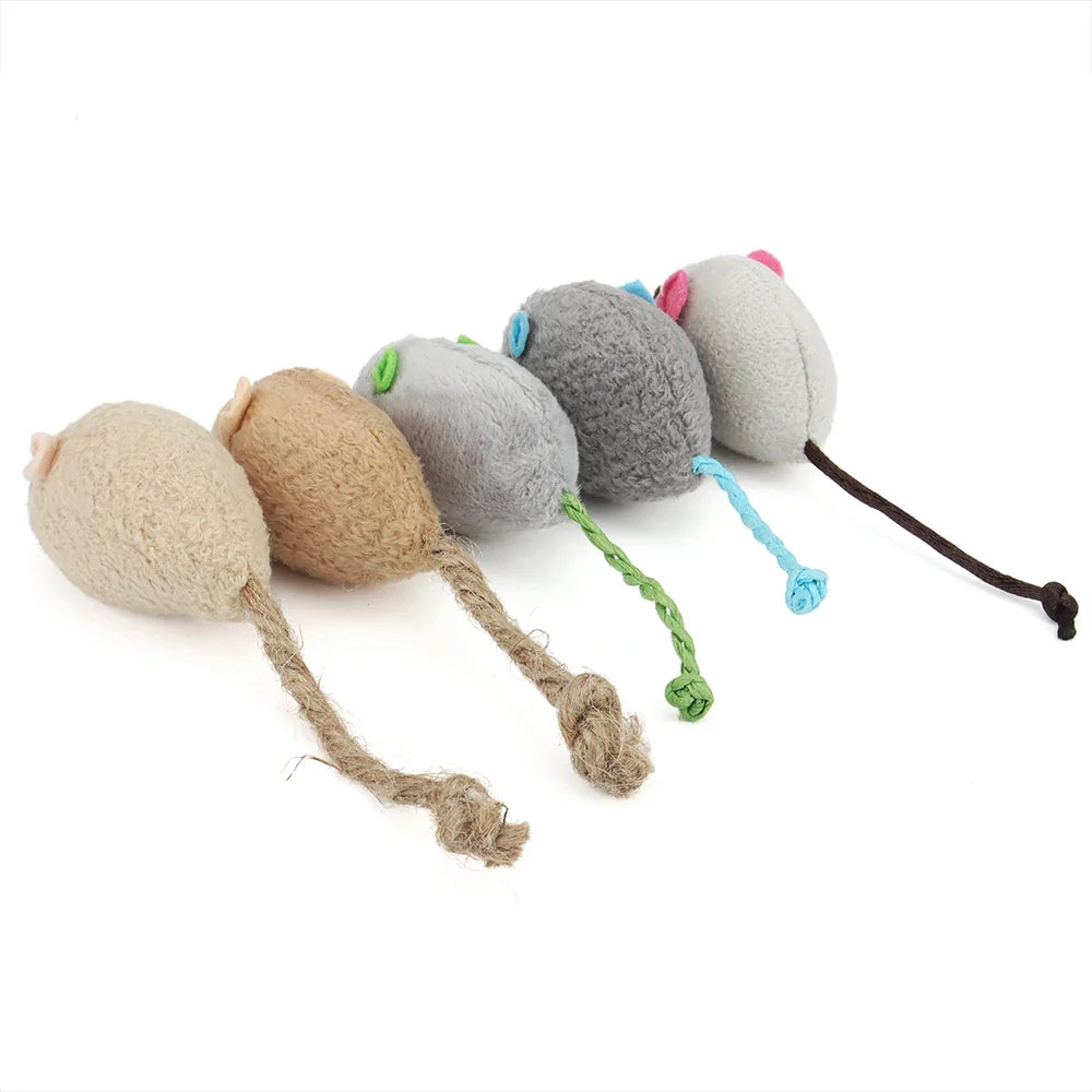Catnip Mouse Toys (12-Pack)