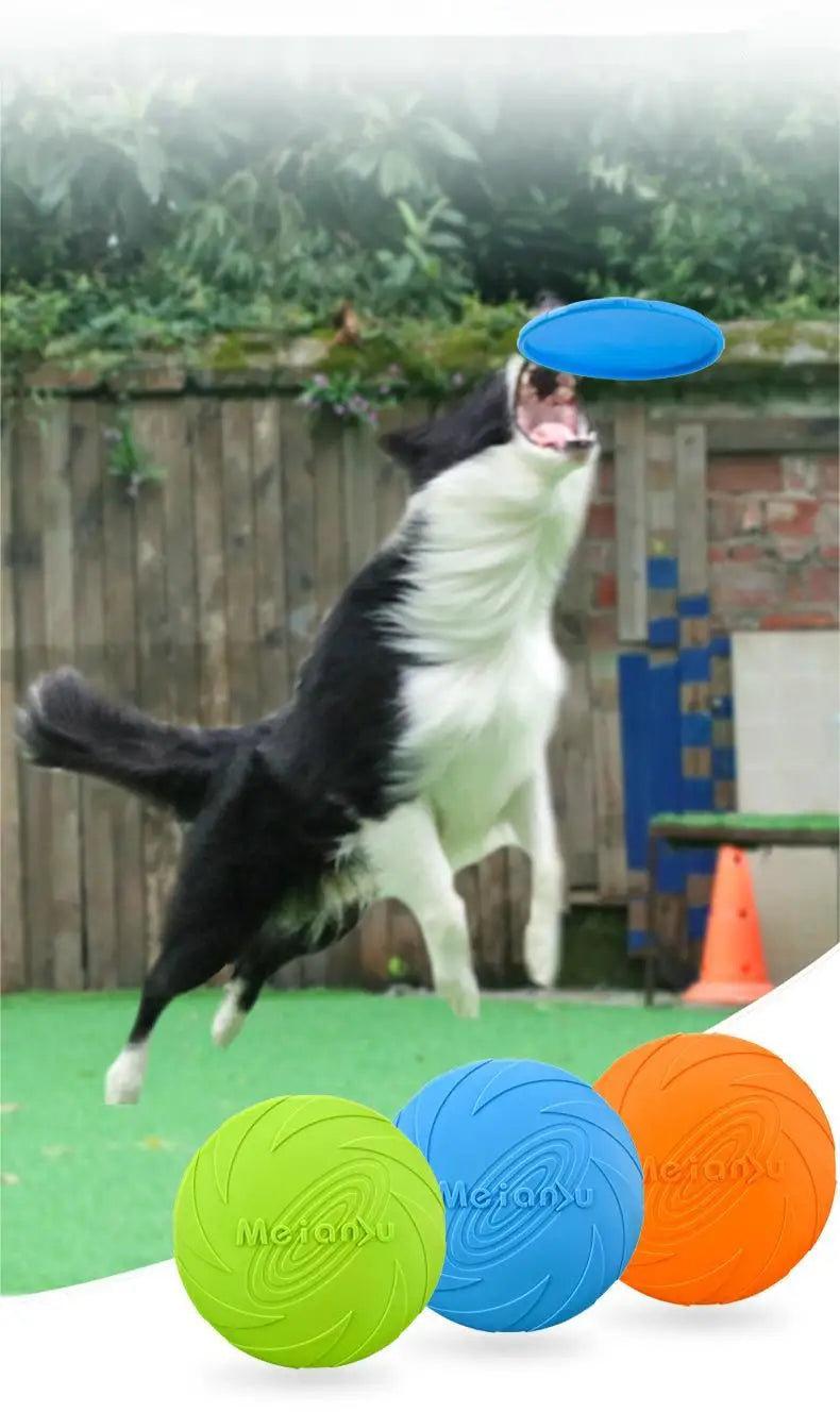 Bite-Resistant Flying Disc Dog Toy