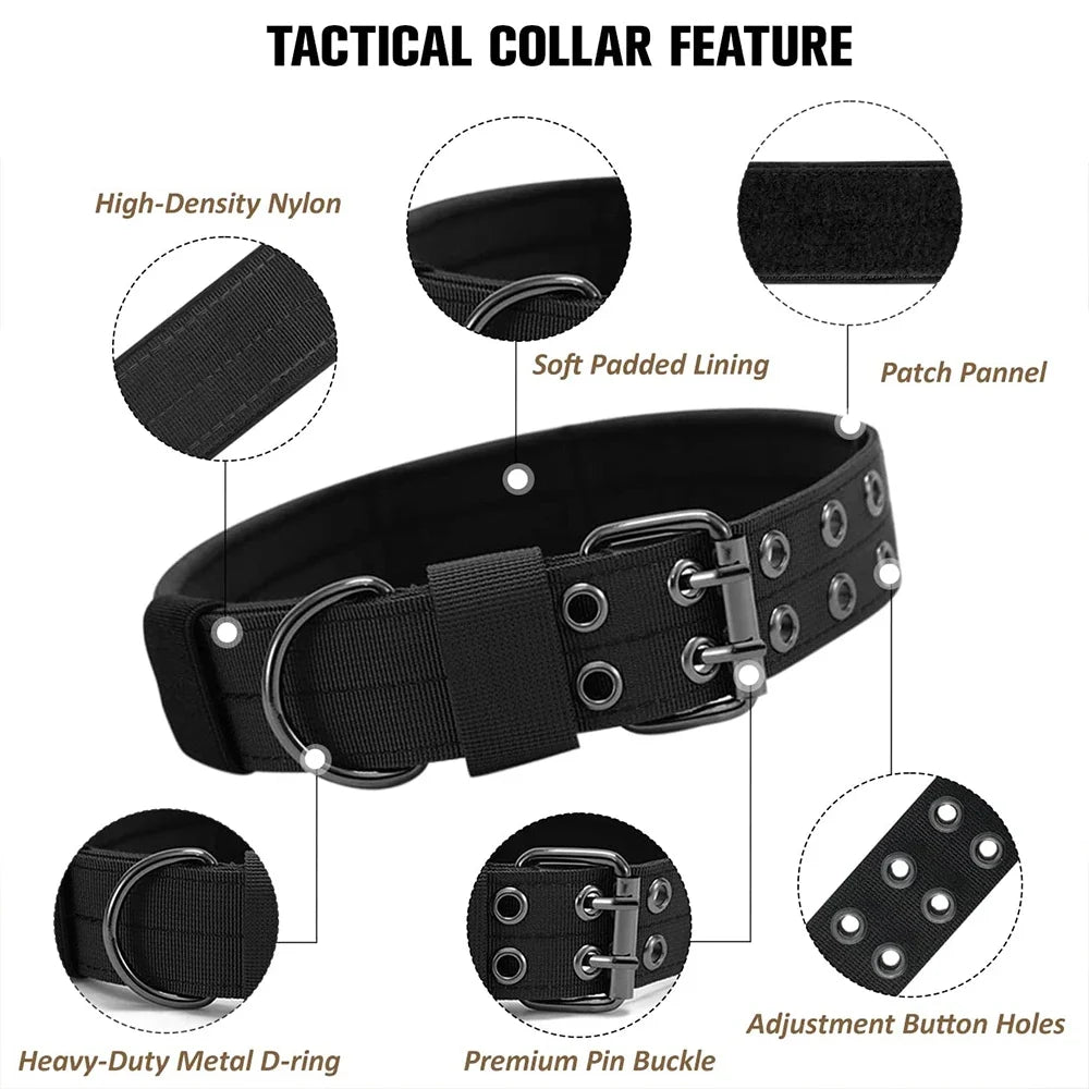 Tactical Nylon Dog Collar