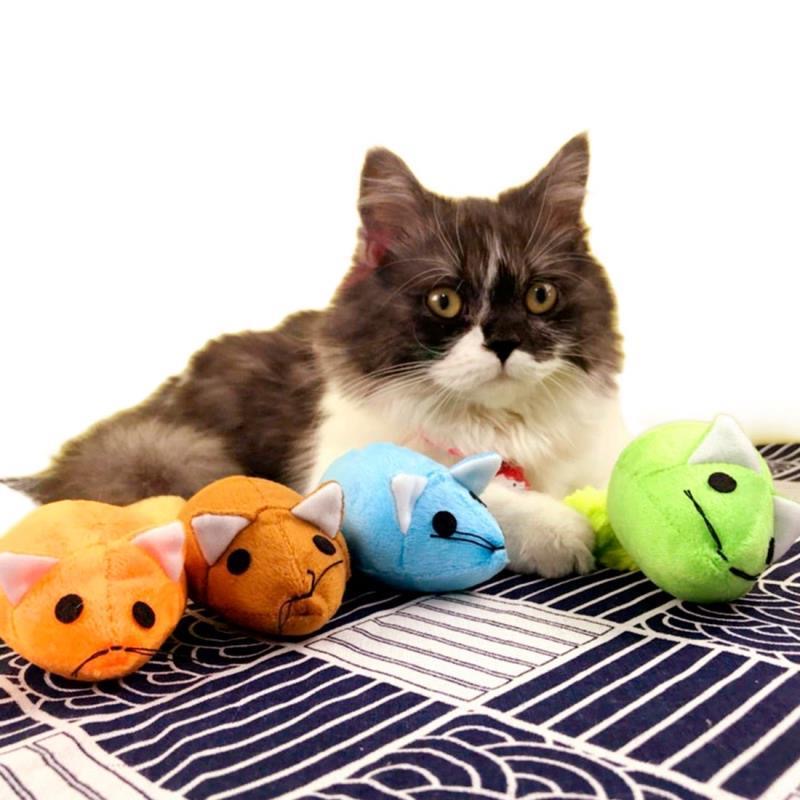 Long-Tail Mouse Cat Toy