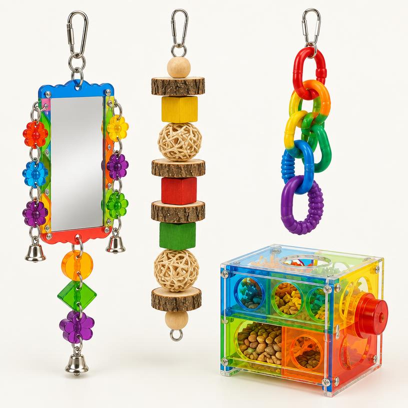 Bird toy set