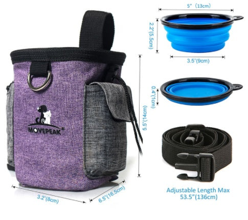 Portable Pet Training Treat Bag