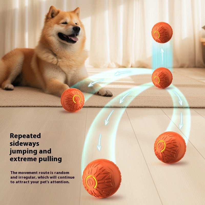 Automatic Jumping Light-Up Dog Ball