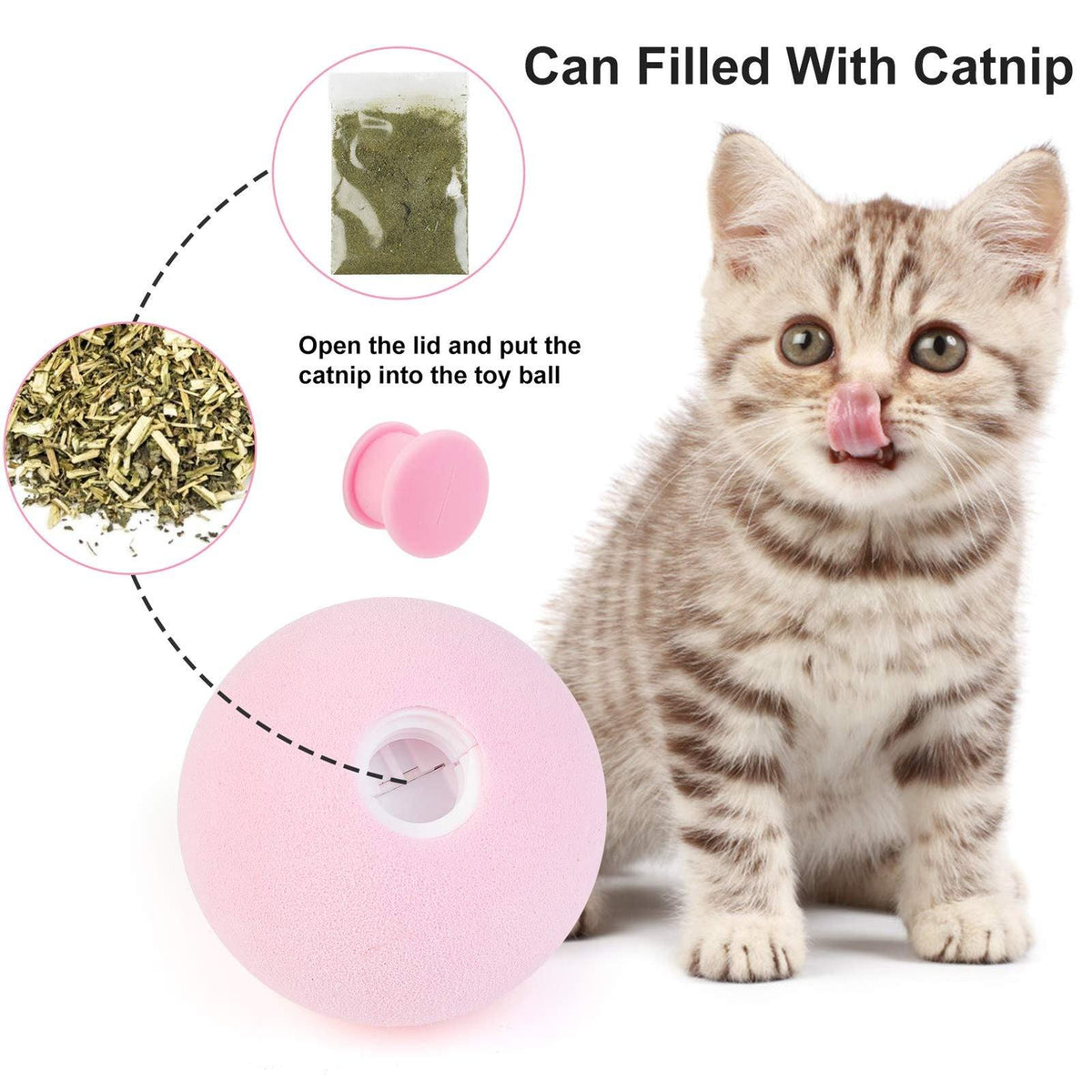 Catnip Cat Play Ball