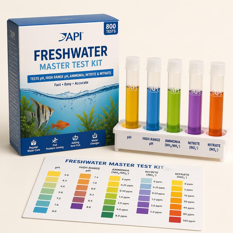 Aquarium water test kit