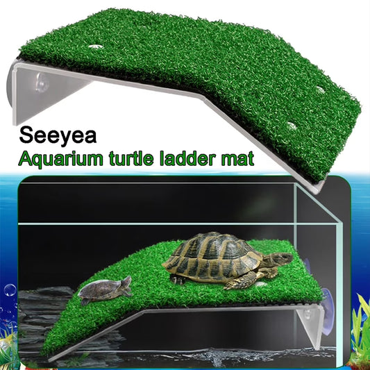 Reptile Basking Platform with Ramp